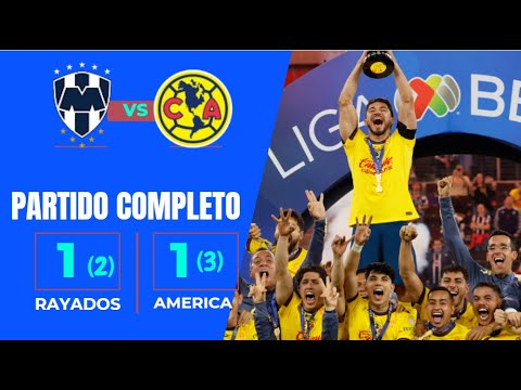 AMERICA TRES VECES SEGUIDAS CAMPEON DEL FUTBOL MEXICANO COBERTURA TOTAL --partido recreacion🎮