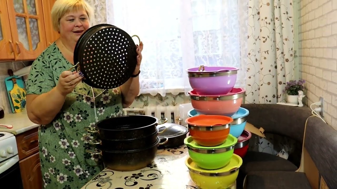 Крутая мантоварка и набор шикарных чашек. И как же не приготовить манты?