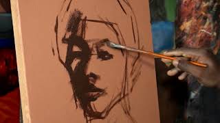 YouTube video thumbnail: Artist Transforms Nigerian Soil Into Sustainable Paint