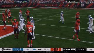 Bengals vs Lions