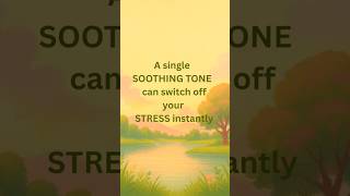Sound reduces Stress even before you notice. .. #calmingmusic#musictherapy