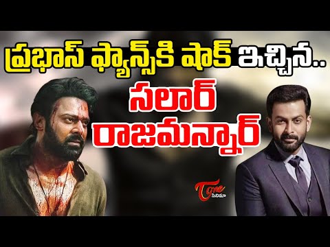 ప్రభాస్ ఫ్యాన్స్ కు షాక్ ఇచ్చిన.. పృథ్వీరాజ్..| Prithviraj Comments On Prabhas | Teluguone Cinema