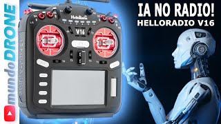 INTELIGÊNCIA ARTIFICAL para DRONES E AEROMODELOS - HELLO RADIO V16