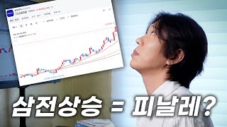 삼전 상승, 마지막 불꽃일까?