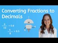 Converting Fractions to Decimals