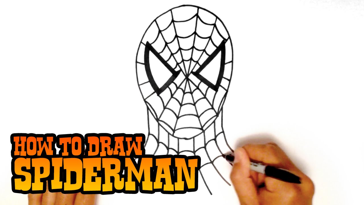 How to Draw Spiderman - Step by Step Video