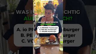 Italienisch Quiz 🇮🇹 Welcher Satz ist NICHT richtig? #italienischlernen