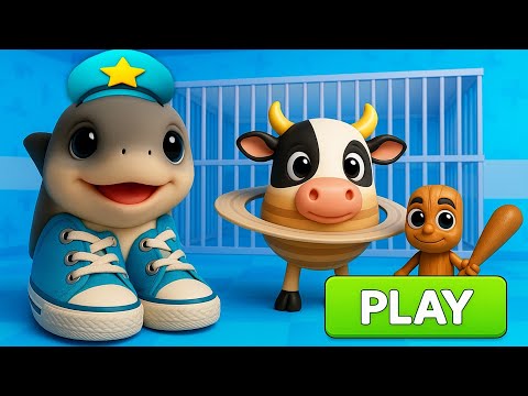 BABY ITALIAN ANIMALS FAMILY PRISON RUN ESCAPE Obby New Update - Roblox FULL GAME #roblox