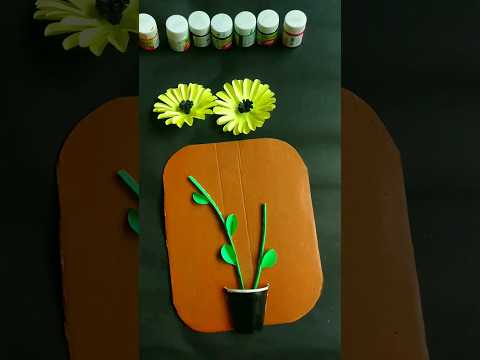 cardboard craft#cardboardcraft #teacupcraft #bestoutofwaste #handycraft