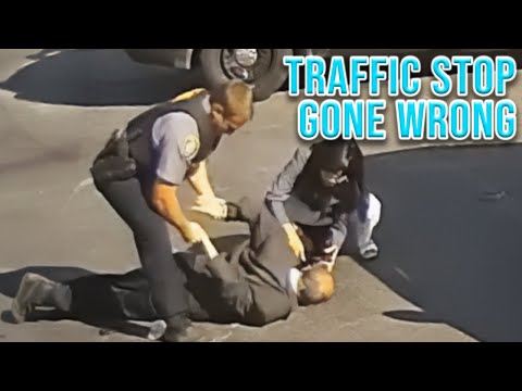 Officer Slams Elderly Man To The Ground