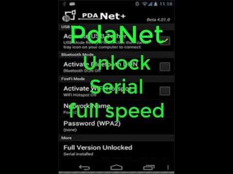 pdanet full version serial key android