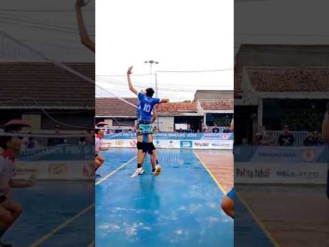 Tembakan BOOMSpike Amazing Rizal Kawat Los Block #ihsanlur #volleyball #volleyballworld