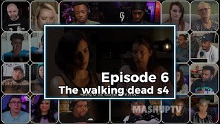 THE WALKING DEAD SEASON 4 EPISODE 6 REACTION MASHUP