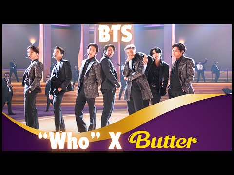 BTS Jimin "Who  (Shibuyakei Remix)" X BTS "Butter" Stage Mix | American Woman Reacts #bts