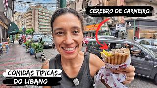 PROVANDO COMIDAS DO LÍBANO