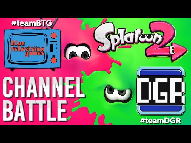 (LIVE) Splatoon 2 - Team BTG vs Team DGR - Who's side are YOU on?