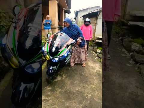 BIKIN HEBOH SEKAMPUNG MIGE MASUK KAMPUNG #shorts #reaction #moge