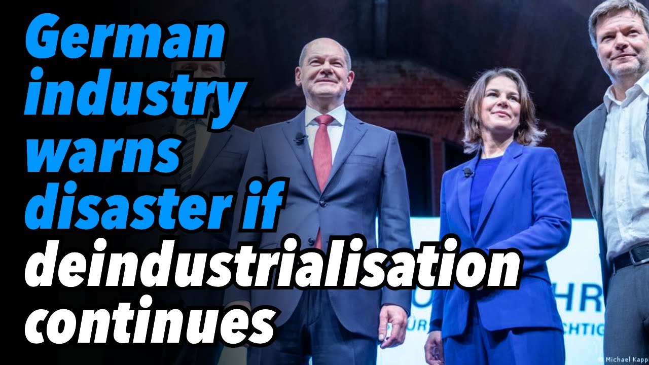German Industry Warns Economic Disaster if Deindustrialisation Continues