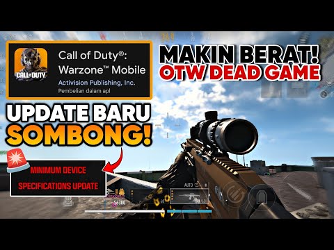 WARZONE MOBILE JADI DEAD GAME 2025! UPDATE MAKIN BERAT & SOMBONG!