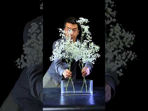 Gypsophila flower arrangement#滿天星#花藝