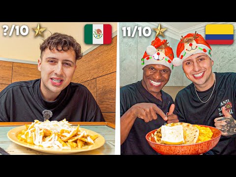 DESAYUNO COLOMBIANO VS DESAYUNO MEXICANO 😱 ¿Cuál es mejor?