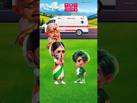 Bantu bocil india teman teman #cartoon #funny #shorts