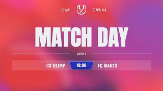 CUPA MOLDOVEI LA FUTSAL | ETAPA 1/4 |   CS OLIMP -  FC MARTS