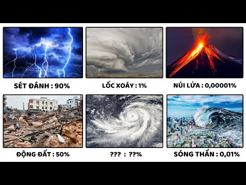 Tỷ lệ Sống sót khi gặp các THẢM HỌA TỰ NHIÊN