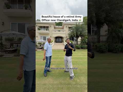 Retired Army Officer home in Chandigarh #housetour #homedecor #hometour #villa #home #interior