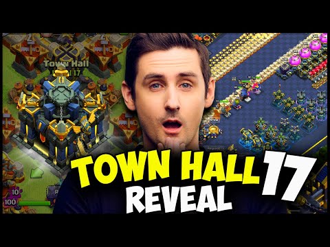 Official Reveal of Town Hall 17! Gameplay with FULL Attacks