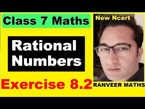 Class 7 Maths , Ex.8.2 | Rational Numbers | NEW NCERT | Ranveer Maths 7.