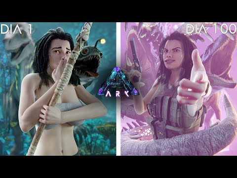 Sobrevivendo 100 Dias no ARK Hardcore (Aberration)