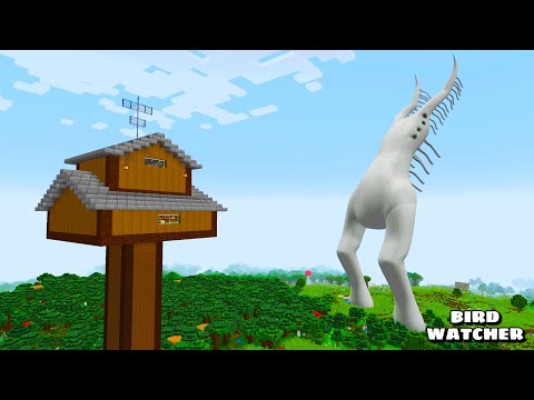 SURVIVING FROM BIRD WATCHER ARRIVAL in Minecraft - Gameplay - Coffin Meme