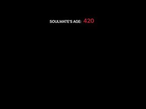 POV you can see your soulmate’s age..