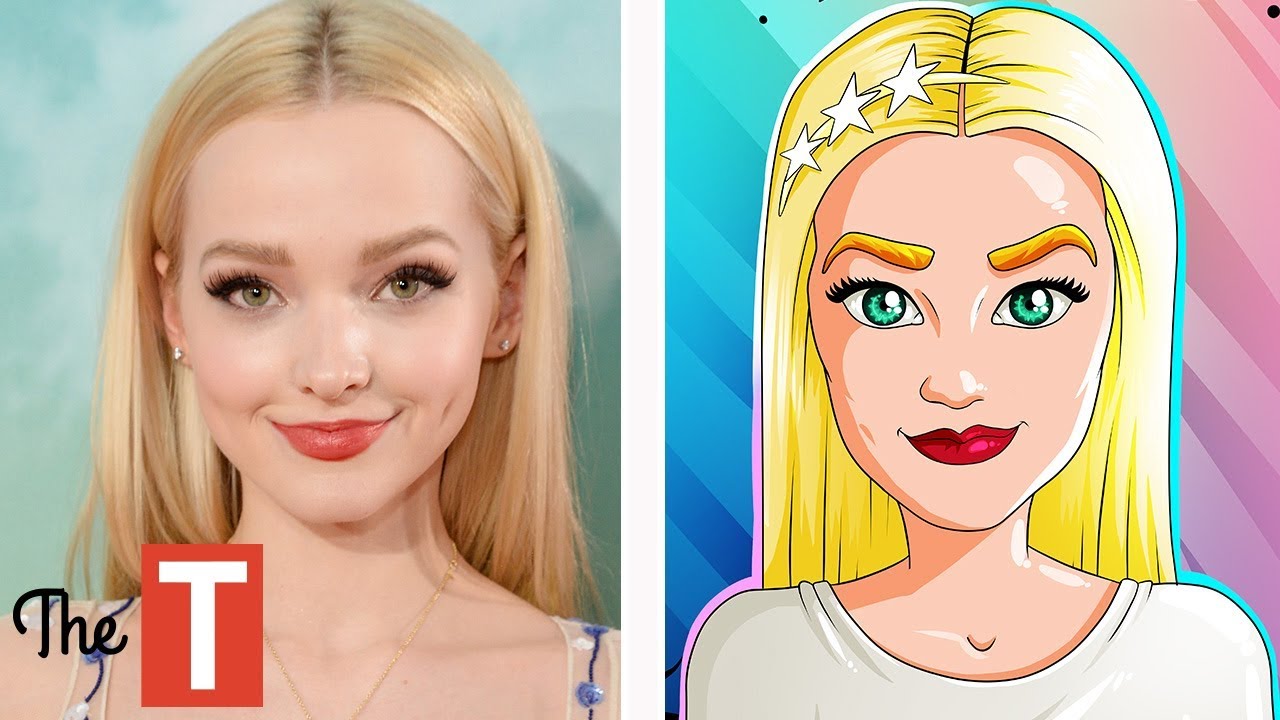 10 Disney Channel Stars Reimagined As Cartoons (Selena Gomez, Dove Cameron, Bella Thorne)