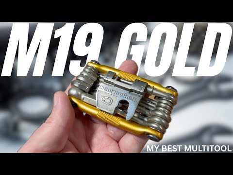 Crankbrothers M19 GOLD - Best MTB Multitool for trails priced under $30