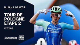 TOUR DE POLOGNE - Le Français Paul Lapeira REMPORTE l'étape 2 et s'offre le maillot jaune !