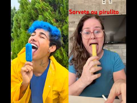 Sorvete ou pirulito #collab #ytviral