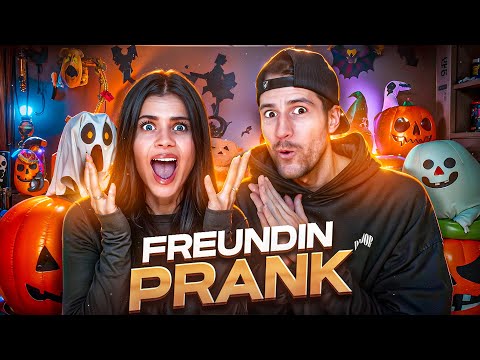 Halloween PRANK an meine FREUNDIN (Das hat sie nicht erwartet!)