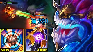 Wild Rift Aurelion Sol Mid Lane Gameplay in Season 18 (Build & Runes)