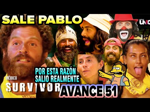 PABLO SALIÓ POR ESTO💥🟢DAN DURO GOLPE A🟡 SERGIO ARDIDO CON JHON 50 avance 51 #Survivor México 2025