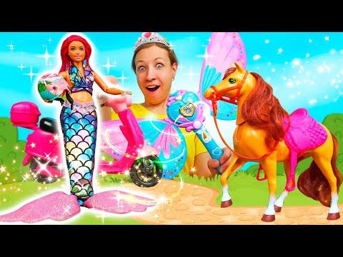 Magie de sirène : elle a des jambes et part à l’aventure sur terre et sur l’eau !
