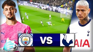 Watching My Brother Live. Man City 0-2 Tottenham.