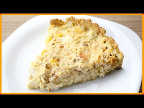 QUICHE DE FRANGO SAUDÁVEL