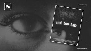 Easy Horror Movie Poster Design For Beginners | Adobe Photoshop