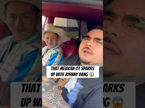 #ThatMexicanOT sparks up with #JohnnyDang 😳 #hiphop #upcomingartist #rapmusic #texas #shorts
