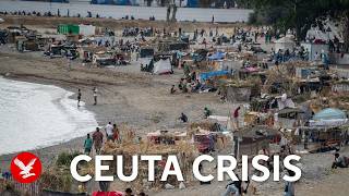YouTube video thumbnail: Spain Expands Migrant Facilities in Ceuta as Shelters Exceed Capacity