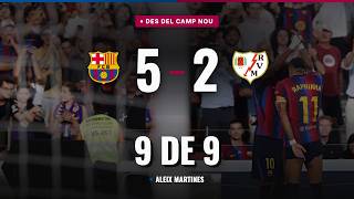 RAPHINHA I LAMINE FULMINEN AL RAYO | FC Barcelona 5 Rayo Vallecano 2