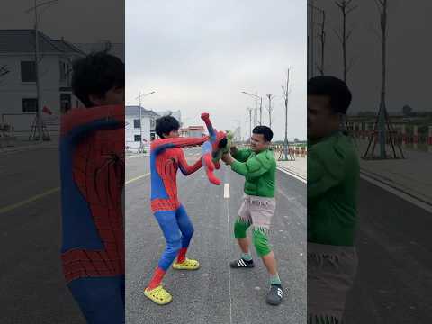 Deadpool Tease Hulk & Spiderman | Marvel Real Life