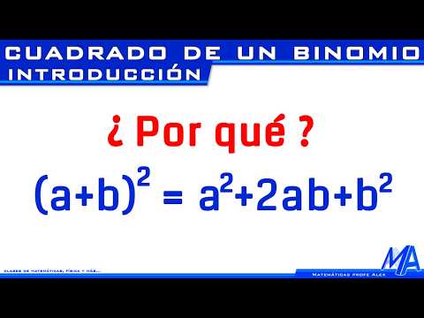 Cuadrado de un binomio Ejemplo 1 Principiantes